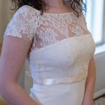 Vintage csipke top, S méret